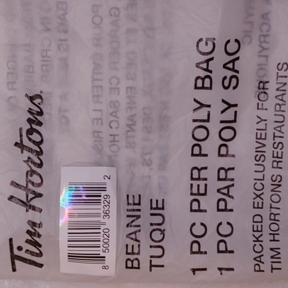 BNWT Gently used LIMITED EDITION Justin Bieber Tim Biebs Toque - Picture 4 of 4